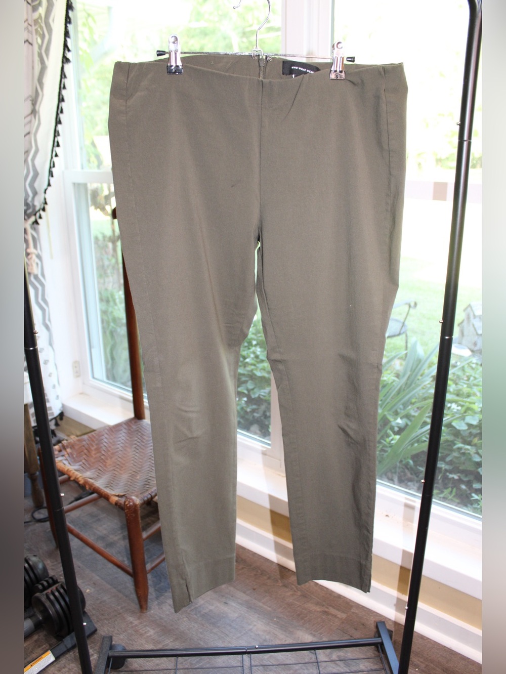 Who What Wear Olive Green Slim Ankle Pants | Women’s 16 | Business Casual
